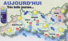 Wetterprognose für Bandol