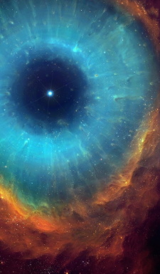 Helix-Nebula im Sternbild Aquarius