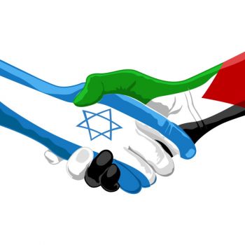 Palästina Israel Handshake